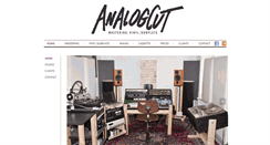 Desktop Screenshot of analogcutmastering.com